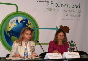 Guillermina Yanguas y María Tjerina